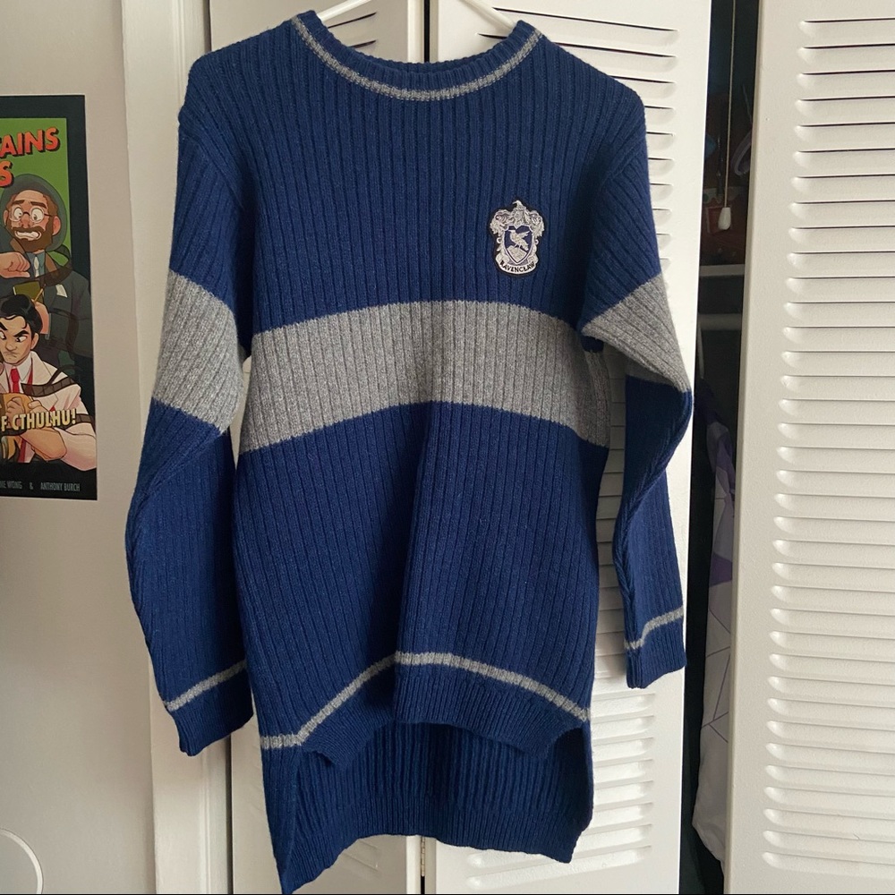 Harry Potter Warner Bros. Studio Tour Ravenclaw Hogwarts Wool Sweater
